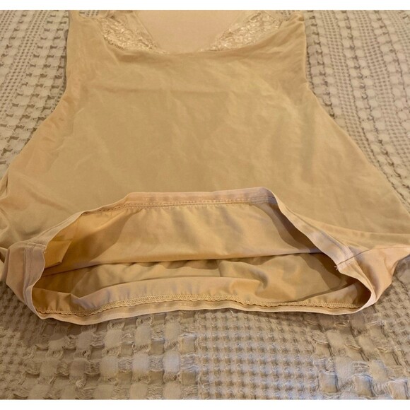 Maidenform Shapewear Plus Size 2X Slip Dress Full Coverage Slimming Nude Thinner - Picture 3 of 12